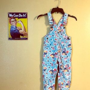 Vintage kids overalls 4t Okie Dokie